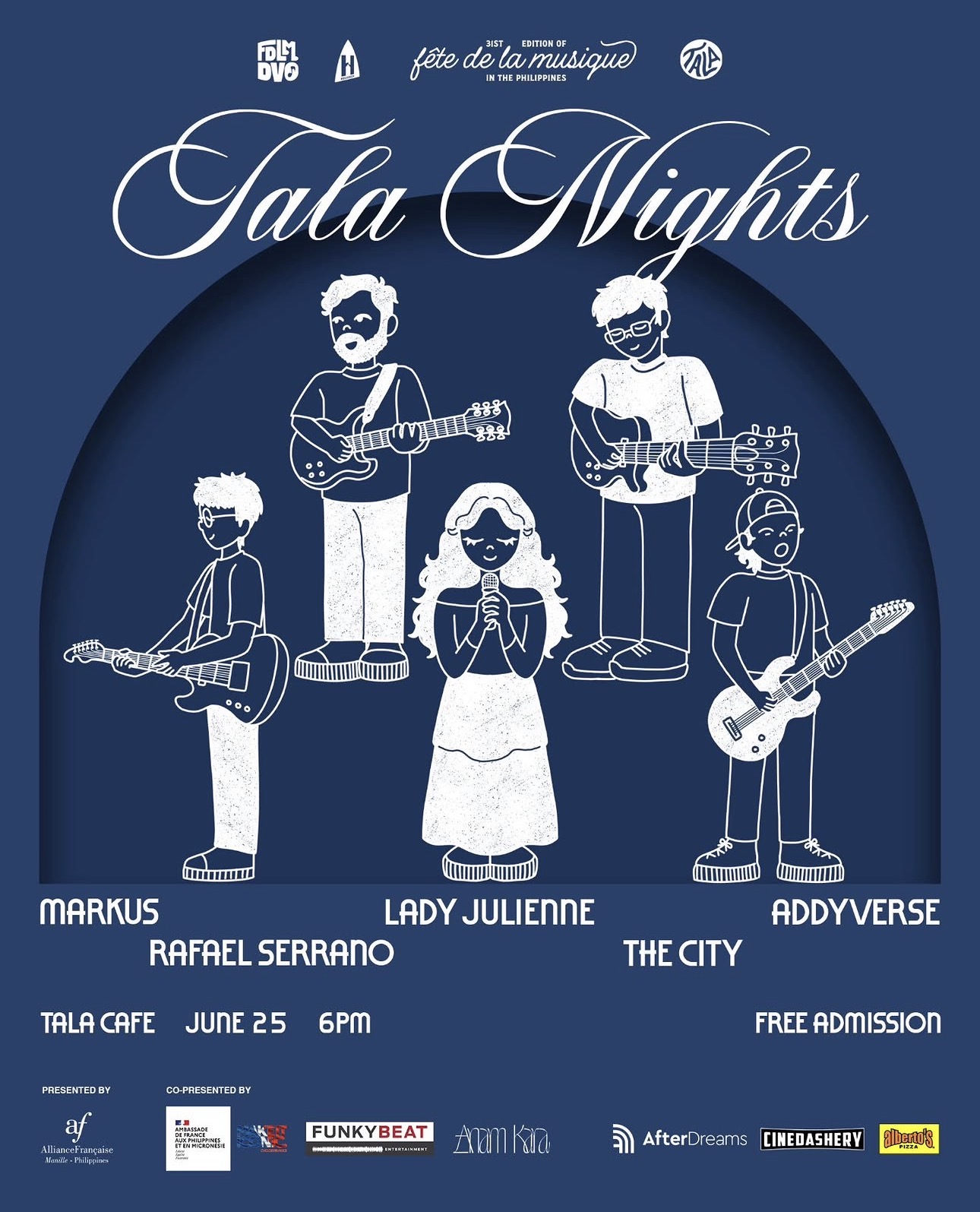 Fete de la musique: Tala Cafe Stage